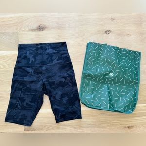 Lululemon biker short length. Size 8. Some signs of use.